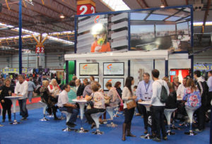 Stand de Cerramientos Integrales de la Feria de Muestras de Zaragoza