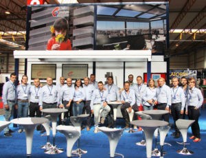 Equipo de Cerramientos Integrales en La feria de Zaragoza 2014 foto_cerramientos_integrales_feria3
