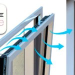 Ventana para ventilación controlada