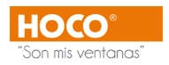 HOCO, fabricante de ventanas PVC